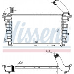 NISSENS Ladeluftkühler