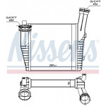NISSENS Ladeluftkühler
