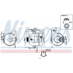 NISSENS Ausgleichsbehälter, Kühlmittel