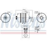 NISSENS Ausgleichsbehälter, Kühlmittel