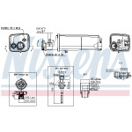 NISSENS Ausgleichsbehälter, Kühlmittel