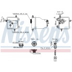 NISSENS Ausgleichsbehälter, Kühlmittel