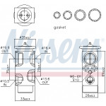 NISSENS Expansionsventil, Klimaanlage