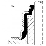 CORTECO Dichtring, Ventilschaft