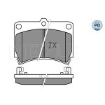 MEYLE Bremsbelagsatz, Scheibenbremse