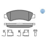 MEYLE Bremsbelagsatz, Scheibenbremse