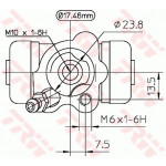 TRW Radbremszylinder
