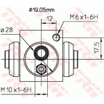 TRW Radbremszylinder