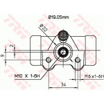 TRW Radbremszylinder