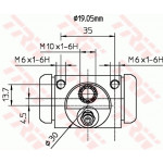 TRW Radbremszylinder