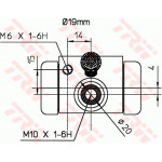 TRW Radbremszylinder