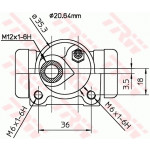 TRW Radbremszylinder