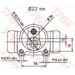 TRW Radbremszylinder