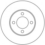 TRW Bremsscheibe