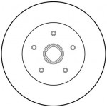 TRW Bremsscheibe