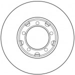 TRW Bremsscheibe