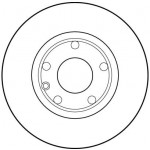 TRW Bremsscheibe