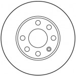 TRW Bremsscheibe