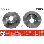 TRW Bremsscheibe