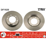 TRW Bremsscheibe