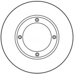 TRW Bremsscheibe