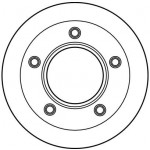 TRW Bremsscheibe