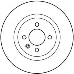 TRW Bremsscheibe