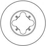 TRW Bremsscheibe