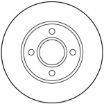 TRW Bremsscheibe