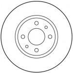 TRW Bremsscheibe