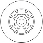 TRW Bremsscheibe