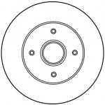 TRW Bremsscheibe