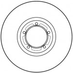 TRW Bremsscheibe