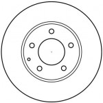 TRW Bremsscheibe