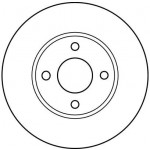 TRW Bremsscheibe