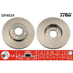 TRW Bremsscheibe