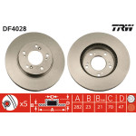 TRW Bremsscheibe