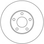 TRW Bremsscheibe