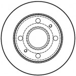 TRW Bremsscheibe