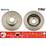 TRW Bremsscheibe