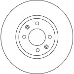TRW Bremsscheibe