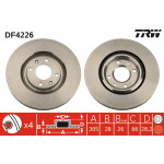 TRW Bremsscheibe