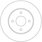 TRW Bremsscheibe