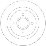 TRW Bremsscheibe