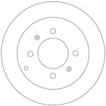 TRW Bremsscheibe