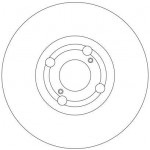 TRW Bremsscheibe