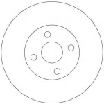 TRW Bremsscheibe