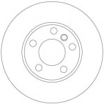 TRW Bremsscheibe