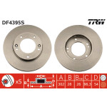 TRW Bremsscheibe