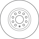 TRW Bremsscheibe